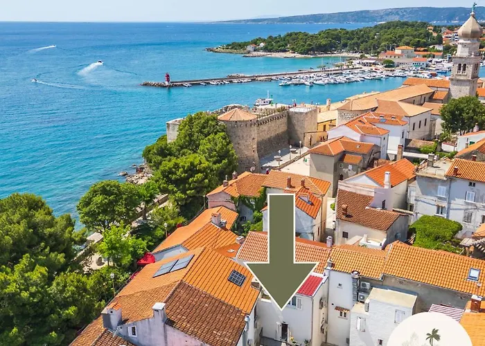 Neu Stilvolle Im Zentrum Von Krk Nahe * Krk Town