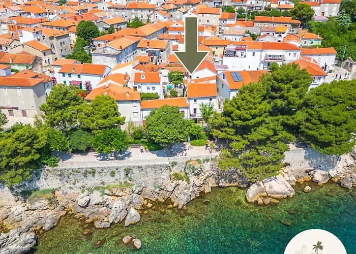 Neu Stilvolle Im Zentrum Von Krk Nahe Daire *